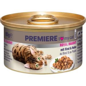PREMIERE Królewski Ragout Wołowina i kurczak 72x85 g