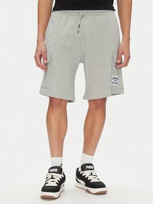 DC Shoes Szorty sportowe Millenia ADYFB03075 Szary Baggy Fit