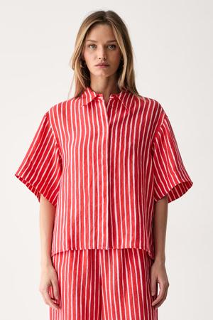 Marimekko koszula damska lniana