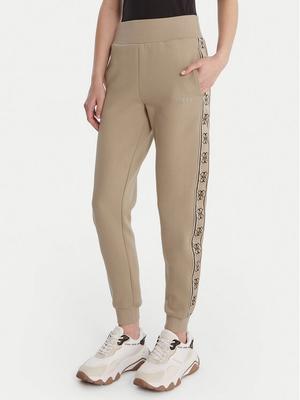 Guess Spodnie dresowe V2YB15 KB3P2 Beżowy Regular Fit