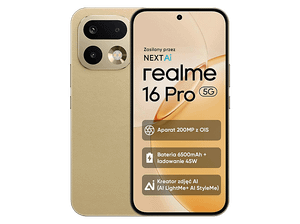 Smartfon REALME 16 Pro 5G 8 GB/ 256 GB Złoty