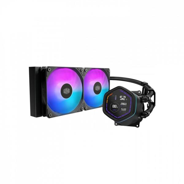 Cooler Master Chłodzenie wodne CPU MasterLiquid Core Nex Digital 240 ARGB czarne
