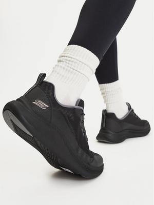 Skechers Sneakersy Bobs Moda Flex 117730/BBK Czarny