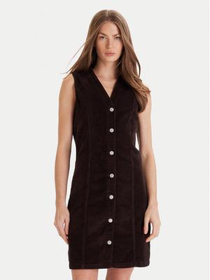 Vero Moda Sukienka codzienna Eden 10333959 Brązowy Regular Fit