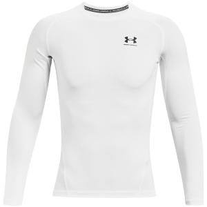 UNDER ARMOUR koszulka z długim rękawem treningowa UA HG Armour LS biała (XL)