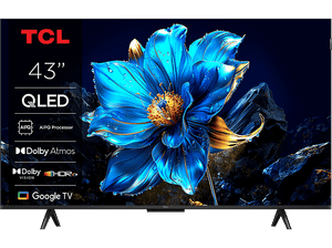 PRODUKT PO EKSPOZYCJI - Telewizor QLED TCL 43P7K 43" 4K Google TV FreeSync Czarny