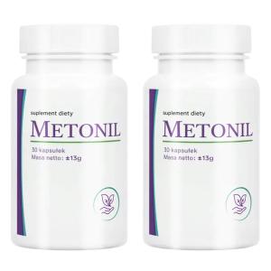 2x Metonil – naturalne wsparcie stawów, kości, mięśni i skóry 30 kaps