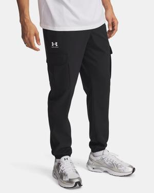 UNDER ARMOUR męskie spodnie cargo Vibe Woven Cargo Pants czarne (XL)
