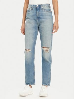 Calvin Klein Jeans Jeansy Authentic J20J225124 Niebieski Straight Fit