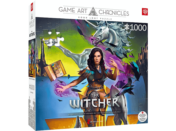 Puzzle GOOD LOOT Game Art Chronicles Puzzle: The Witcher Yennefer & Salvador Dali (1000 elementów)