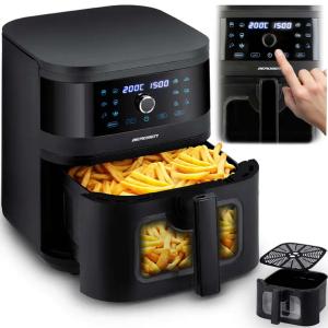 FRYTKOWNICA BEZTŁUSZCZOWA XL AIR FRYER DUŻA FRYTOWNICA 8L BERDSEN 1700W