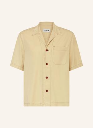 Cdlp Koszula Z Klapami Comfort Fit beige