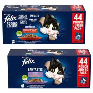 Karma dla kota FELIX 88x85g mix smaków