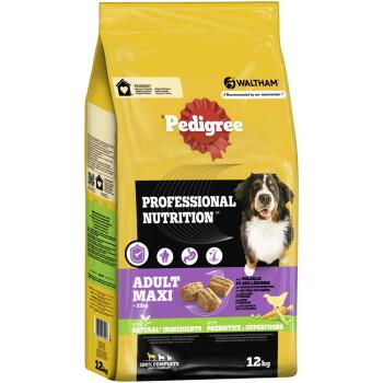 Pedigree Professional Nutrition Adult Maxi >25 kg z drobiem i warzywami 12 kg