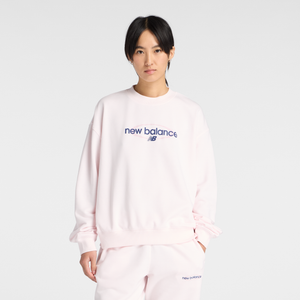 Bluza damska New Balance WT61S0S9AAA – różowa