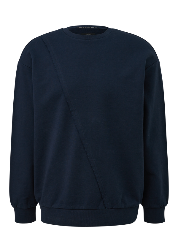 Bluza z asymetrycznym szwem dzielącym
