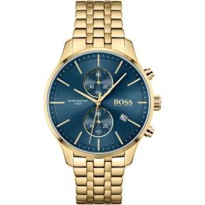 ZEGAREK MĘSKI HUGO BOSS 1513841 ASSOCIATE ZŁOTY + PUDEŁKO