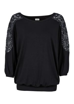 Bluzka oversize z mieszanki wiskozy