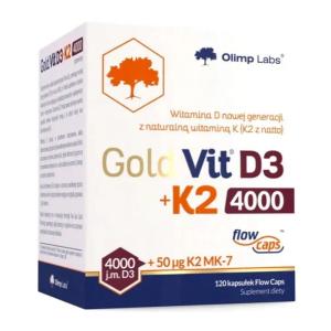 Olimp Gold-Vit D3 + K2 4000 j.m. 120 kapsułek