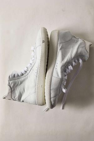 Sneakersy HI-SKIN '93 z marszczonej skóry