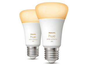 Żarówka LED PHILIPS Hue White Ambiance A60 E27 - 800 2Pack
