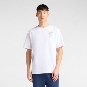 Koszulka męska New Balance MT61I5BMWT – biała