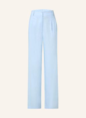 Mrs & Hugs Spodnie Marlena Z Dodatkiem Lnu blau