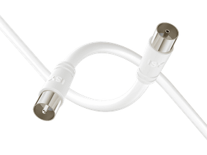 Kabel antenowy ISY ISA-9051 3m Biały