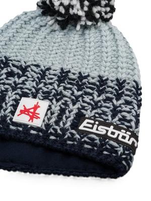 Czapka Eisbar Refocus Pompon MÜ SA granatowo-szara (one size)