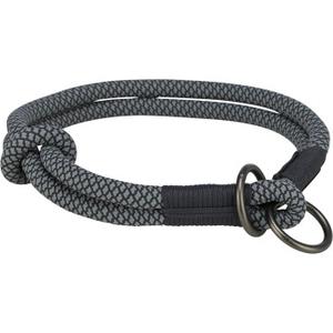 Trixie Obroża zaciskowa Soft Rope czarny S