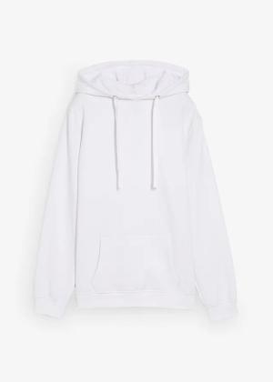 Bluza z kapturem, z miękkiego materiału frotte