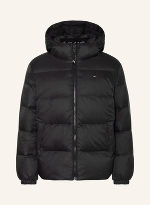 Tommy Jeans Kurtka Puchowa Z Odpinanym Kapturem schwarz