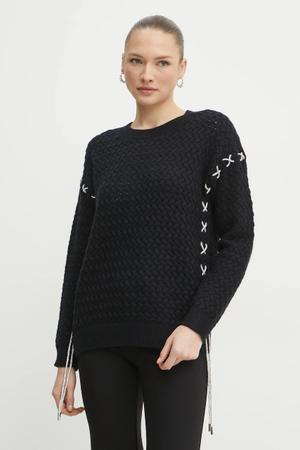 Guess sweter z domieszką wełny ELLISS