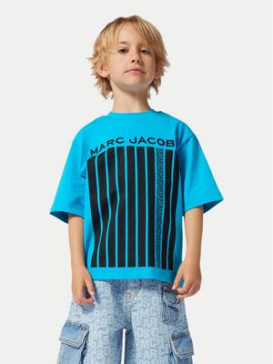 Marc Jacobs T-Shirt W60451 S Turkusowy Relaxed Fit
