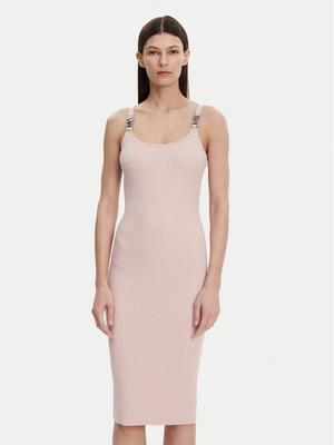 MICHAEL Michael Kors Sukienka dzianinowa MT482IL33D Różowy Slim Fit