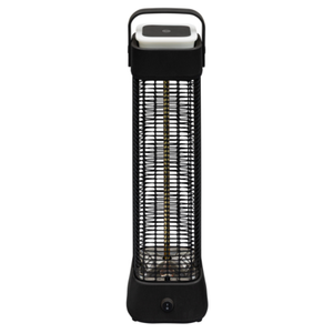Ogrzwacz tarasowy 1200 W czarny