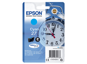 Wkład atramentowy EPSON 27 Cyjan