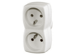 Listwa HAMA Adapter zasilania 2-Way