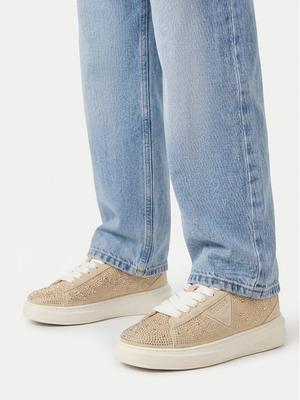 Guess Sneakersy EO-25KC1006 Beżowy