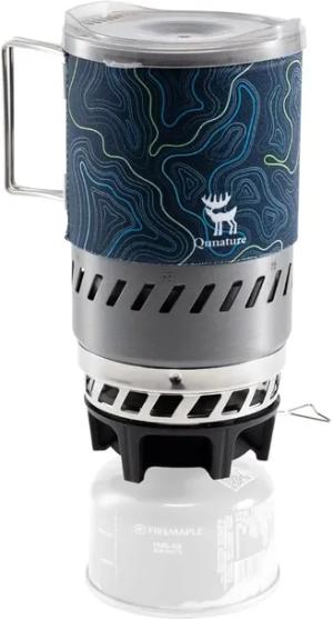 Mini Kuchenka biwakowa gazowa z kubkiem 600ml ultralekka QUNATURE 600115002