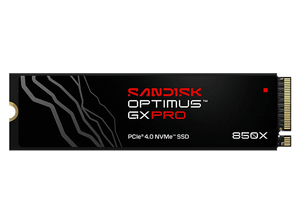 Dysk SSD SANDISK Optimus GX PRO 850X 1TB NVMe M.2 2280 PCIe 4.0 Czarny