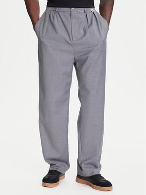 Kappa Spodnie materiałowe 62131TW Szary Regular Fit