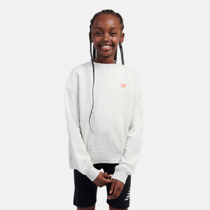 Bluza dziecięca New Balance LAKG0205AHH – szara