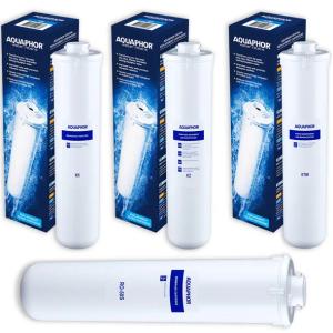 ORYGINALNE 4 wkłady Aquaphor RO-101S Morion - K5 + K2 + K7M + RO50S