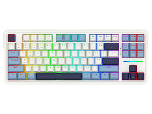 Klawiatura REDRAGON K728SP-RGB-PRO Antonium Pro Bialo-niebieski