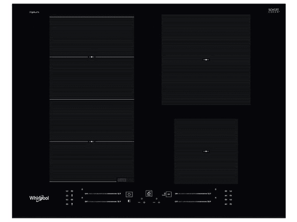 Płyta indukcyjna WHIRLPOOL W Collection WFS9365BFIXL FlexiSide ChefControl 65cm iXelium