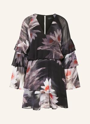 Ted Baker Sukienka Nayvie Z Falbanami schwarz