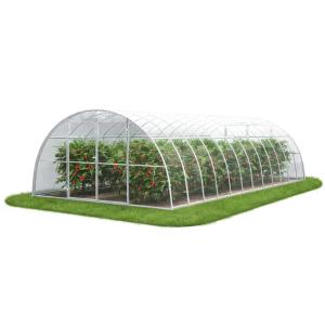Szklarnia tunel ogrodowy poliwęglan 4x8 m 8mm mocna maxi profile 40x20