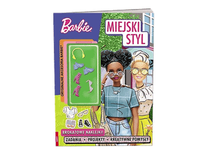 Książka MATTEL Barbie Miejski styl