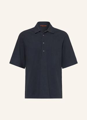 Barena Venezia Koszula Z Krótkim Rękawem Mola Regular Fit blau